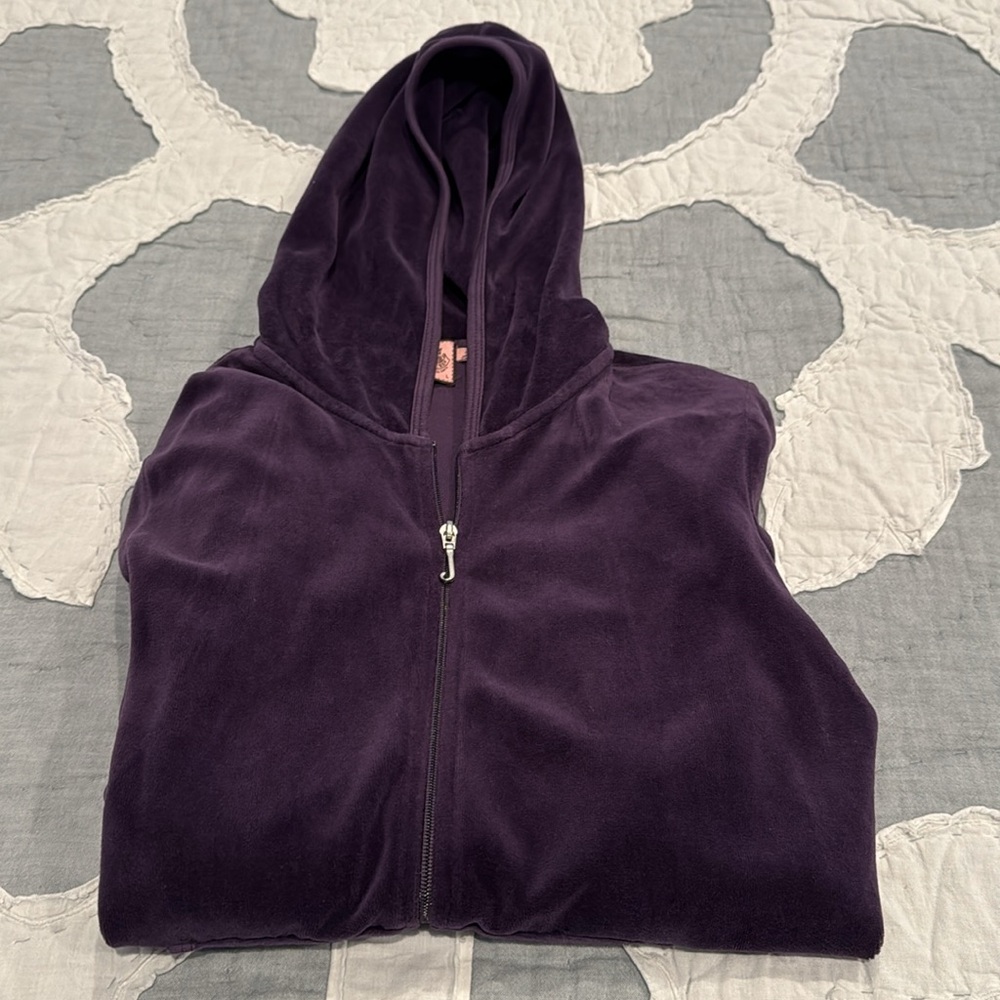 Juicy Velour Purple Lounge Set - Picture 2 of 7